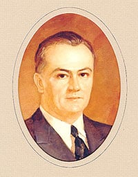 Portrait of Wilbert Lee [Pappy] O'Daniel